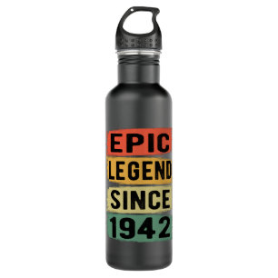 83 Years Old Bday 1942 Epic Legend 83rd Birthday 710 Ml Water Bottle