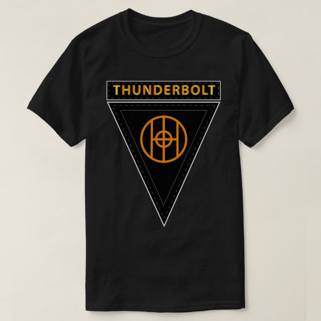 83rd Infantry Division w THUNDERBOLT Tab X T-Shirt (Design Front)