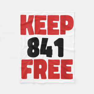 841 Surfing Otter 841Keep 841 Free California Otte Fleece Blanket