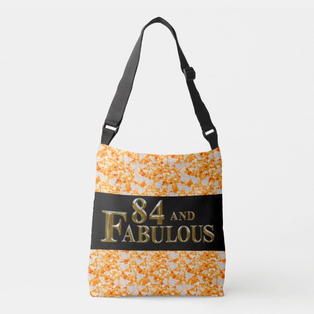 84th Birthday  Crossbody Bag (Front)