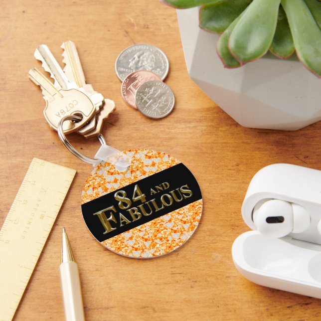 84th Birthday  Keychain (Desk)