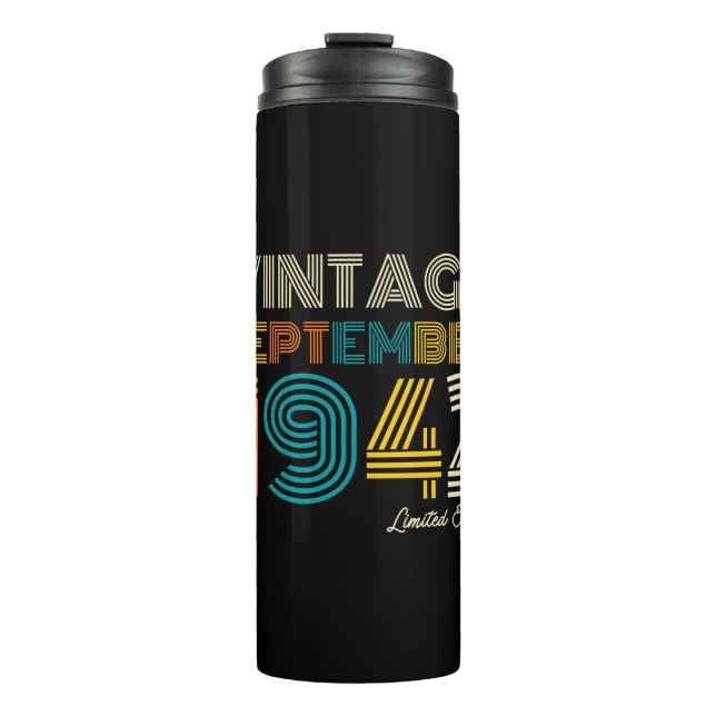 84th  Birthday  Thermal Tumbler (Front)