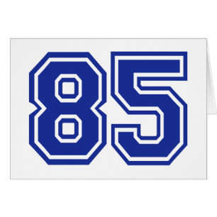 85 - number