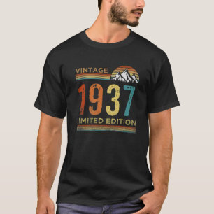 85 Year Old Vintage 1937 85Th Birthday T-Shirt