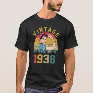 85 Year Old Vintage 1938 85th Birthday For Women T-Shirt