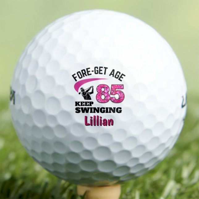 85th Golfer Gift for Friend - Keep Swinging Golf Balls (Creator Uploaded)