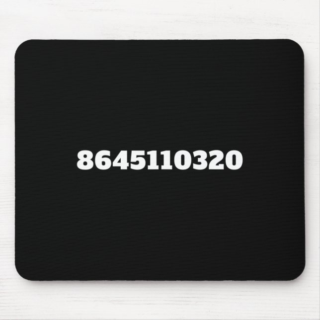 8645110320 Remove Trump November  Mouse Pad (Front)