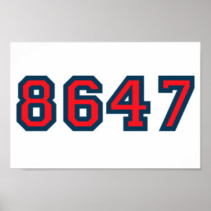 8647 Anti Trump Resistance Poster