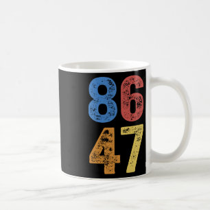 8647 Anti Trump Subtle Resist Protest Coffee Mug