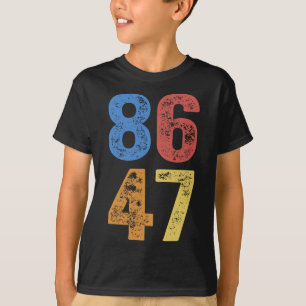 8647 Anti Trump Subtle Resist Protest T-Shirt
