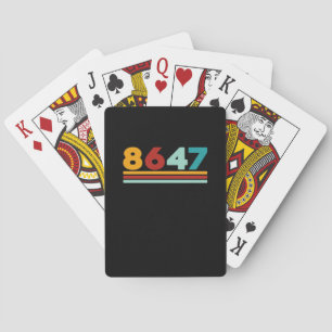 8647 - Antifascism Design Classic Creative Style Playing Cards