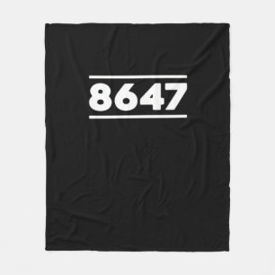 8647 - Antifascism Design Classic Design Fleece Blanket