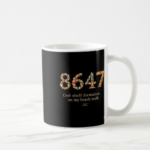 8647 Cool Shell Formation On My Beach Walk Coffee Mug