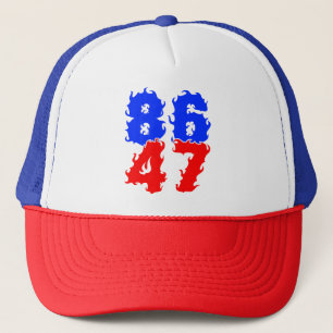 8647 Impeach Trump 47 Trucker Hat