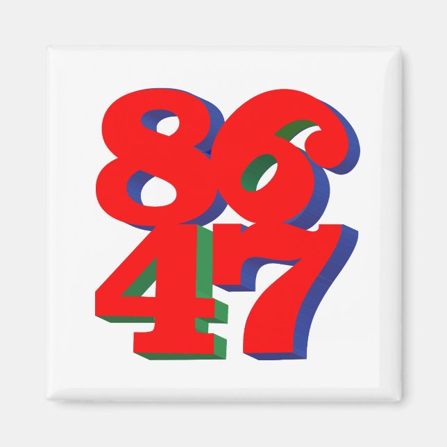 8647 Refrigerator Magnet (Front)