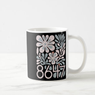 8647 Resist Subtle Floral Foxtrot Delta Tango Prot Coffee Mug