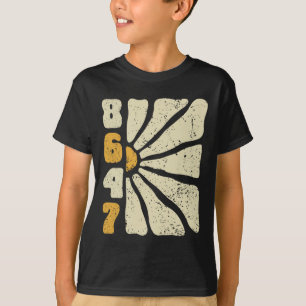 8647 Subtle Anti Trump 86 47 Floral Boho Style 3 T-Shirt