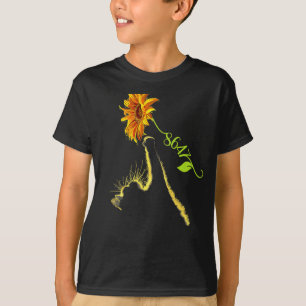 8647 Subtle Anti Trump 86 47 Sunflower Cat Lovers T-Shirt