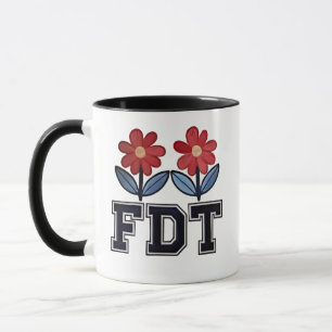 8647 Subtle Anti Trump Anti MAGA 86 47 Floral Boho Mug