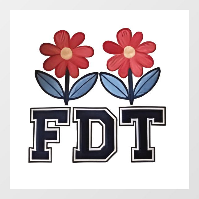 8647 Subtle Anti Trump Anti MAGA 86 47 Floral Boho Window Cling (Sheet)