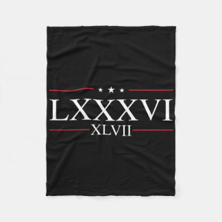 8647 Subtle Resist Trump Fleece Blanket