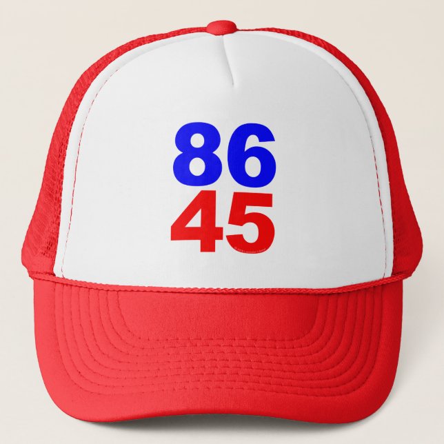 86 45 TRUCKER HAT (Front)