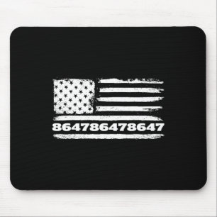 86 47 Anti-trump 8647 Subtle Anti Trump Mouse Pad