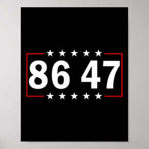 86 47 Anti-trump Subtle Anti Trump 8647 _3 Poster