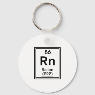 86 Radon Keychain