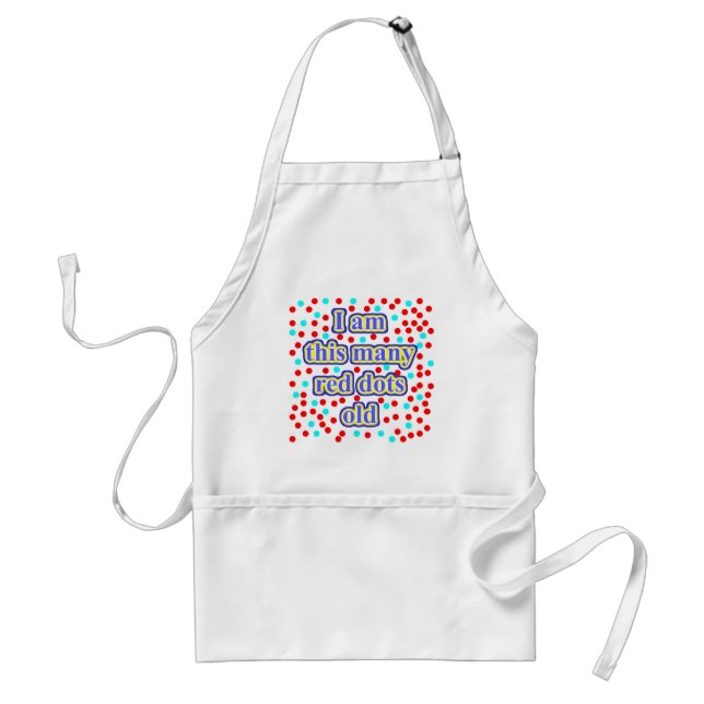 86 Red Dots Old Standard Apron (Front)