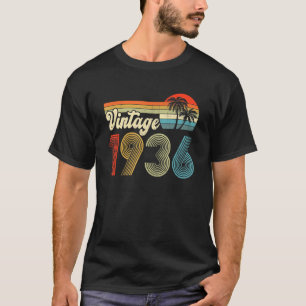 86 Year Old  Vintage 1936  86th Bday T-Shirt