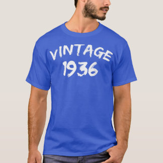 86 Year Old Vintage 1936 86th Birthday T-Shirt