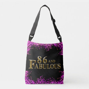 86th Birthday  Crossbody Bag