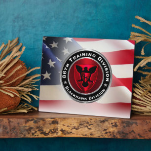 86th Training Division Plaque