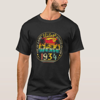 87 Year Old Retro Vintage 1934 Limited Edition T-Shirt