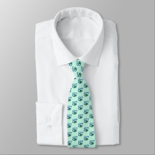 87th Birthday or Anniversary Peacock Feathers Tie