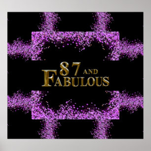 87th Birthday  Poster