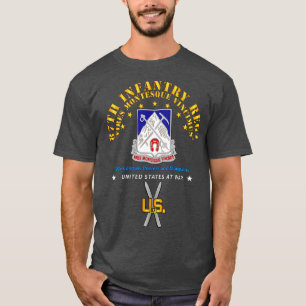87th Infantry Regt We Conquer w SKI Branch T-Shirt