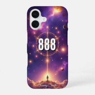 888 Angel Number Manifestation Good Luck iPhone 16 Case
