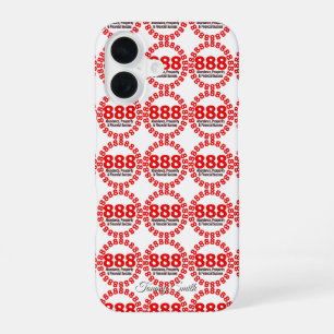 888 Angel Number  Wealth & Prosperity iPhone 16 Case