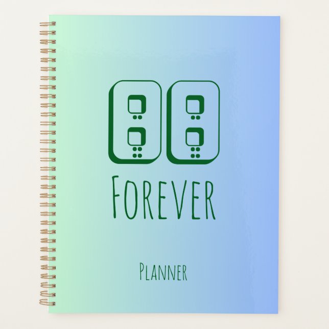 88 Forever Spiral Photo Notebook (Devant)