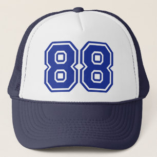 88 - number trucker hat