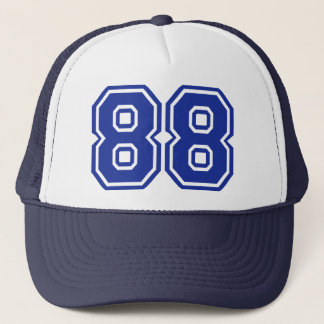 88 - number trucker hat