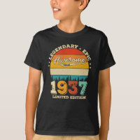 88 Year Old Bday 1937 Awesome 88th Birthday Gift