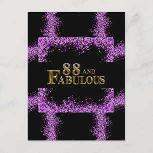 88th Birthday  Postcard