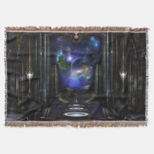 89-123-A9p2 Arsairian 7 Reporting Throw Blanket