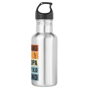 89 Year Old Husband Dad Grandpa Legend Shirt_1 532 Ml Water Bottle
