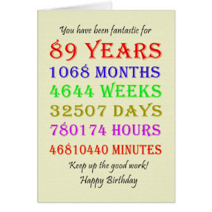 89e anniversaire Jalons