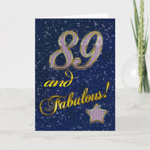 89th Birthday party Invitation
