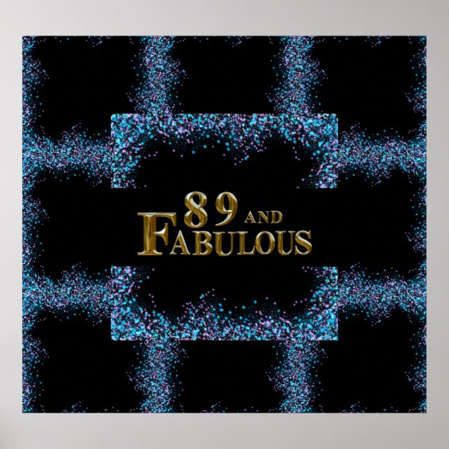 89th Birthday  Poster (Front)